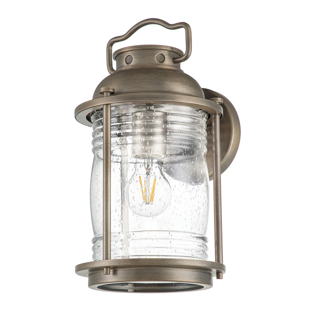 Norlys Ashland Bay 1 Light Medium Wall Lantern KL-ASHLANDBAY2-M-BU Burnished Bronze