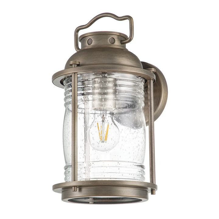 Norlys Ashland Bay 1 Light Medium Wall Lantern KL-ASHLANDBAY2-M-BU Burnished Bronze