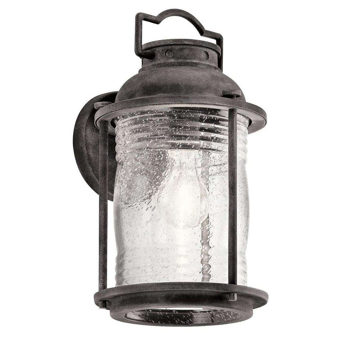 Norlys Ashland Bay 1 Light Medium Wall Lantern KL-ASHLANDBAY2-M Weathered Zinc