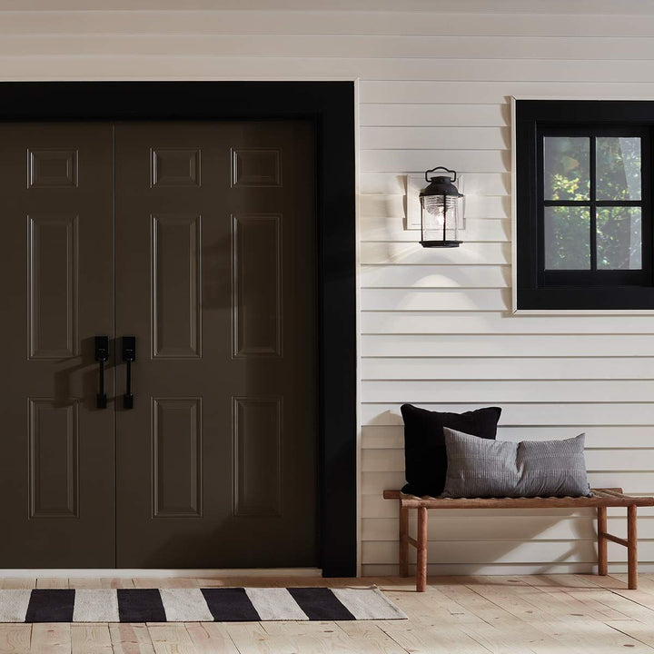Norlys Ashland Bay 1 Light Medium Wall Lantern KL-ASHLANDBAY2-M Weathered Zinc