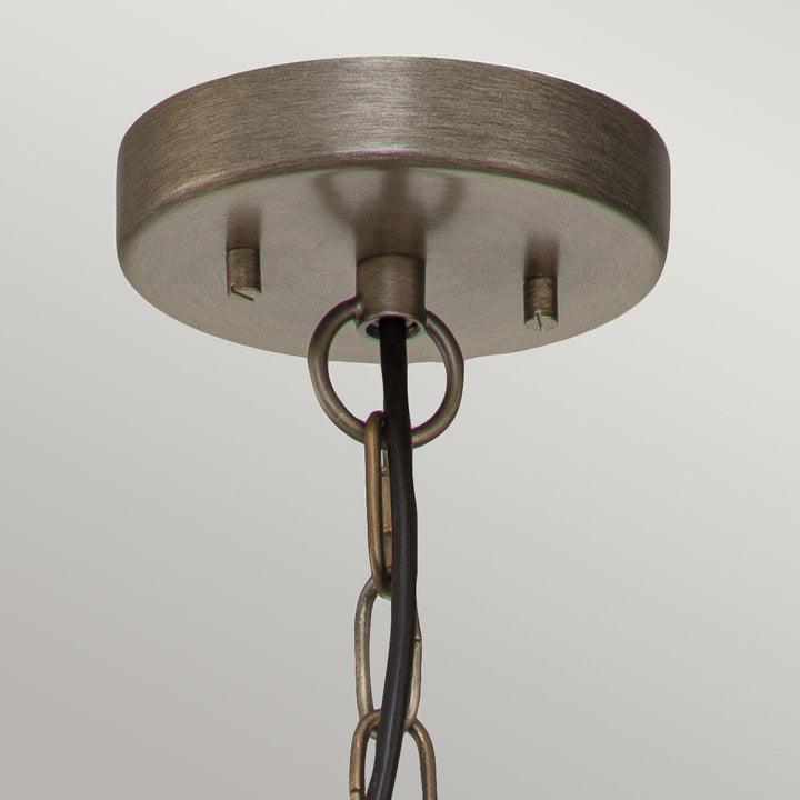 Norlys Ashland Bay 1 Light Small Chain Lantern KL-ASHLANDBAY8-S-BU Burnished Bronze