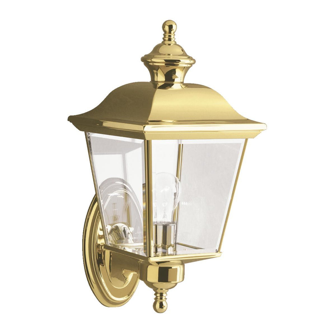 Norlys Bay Shore 1 Light Medium Outdoor Wall Light  KL-BAY-SHORE1-M Polished Brass