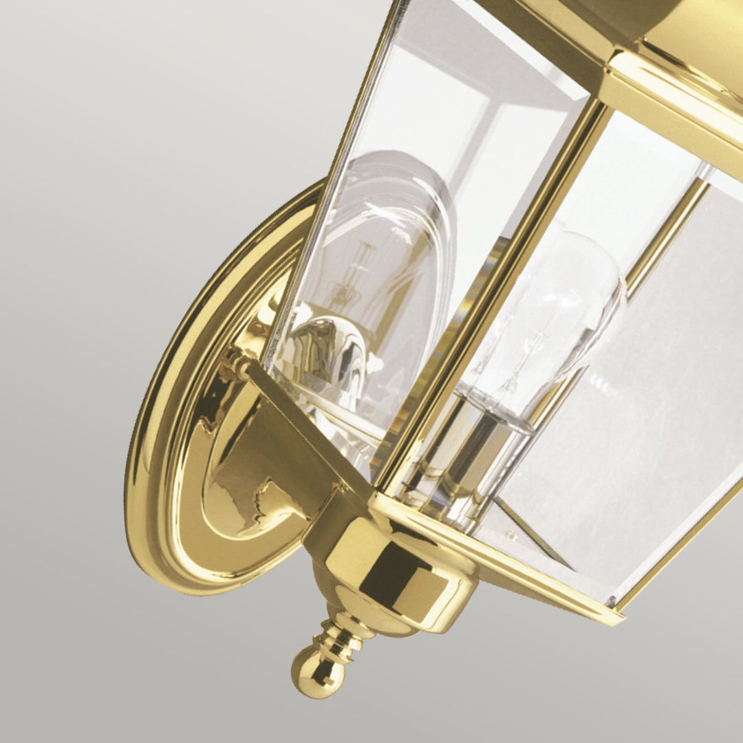 Norlys Bay Shore 1 Light Medium Outdoor Wall Light  KL-BAY-SHORE1-M Polished Brass