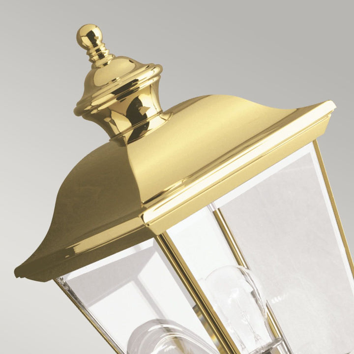 Norlys Bay Shore 1 Light Medium Outdoor Wall Light  KL-BAY-SHORE1-M Polished Brass