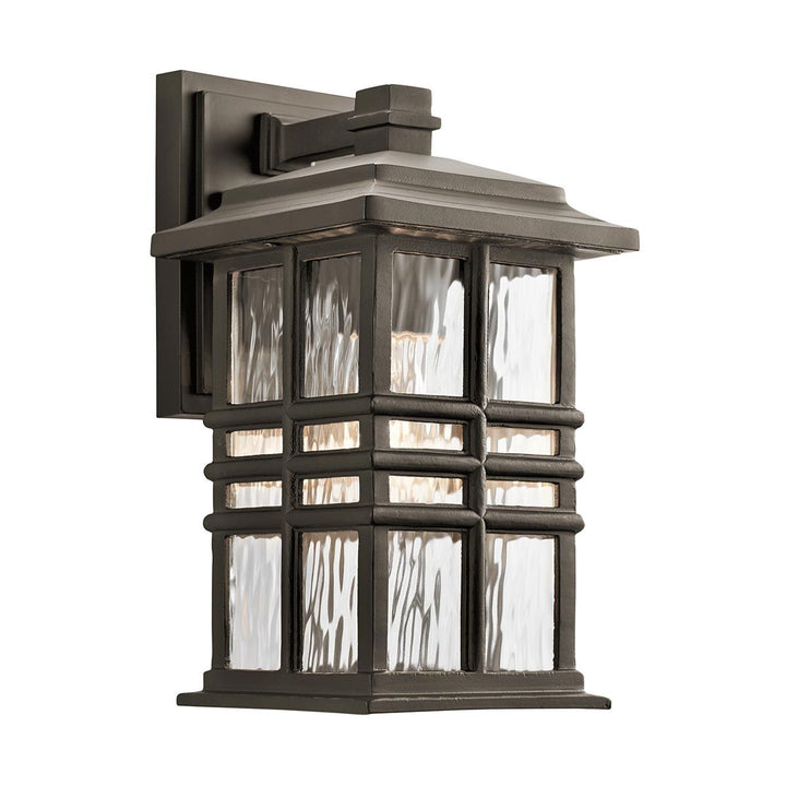 Norlys Beacon Square 1 Light Small Wall Lantern KL-BEACON-SQUARE-S-OZ Olde Bronze