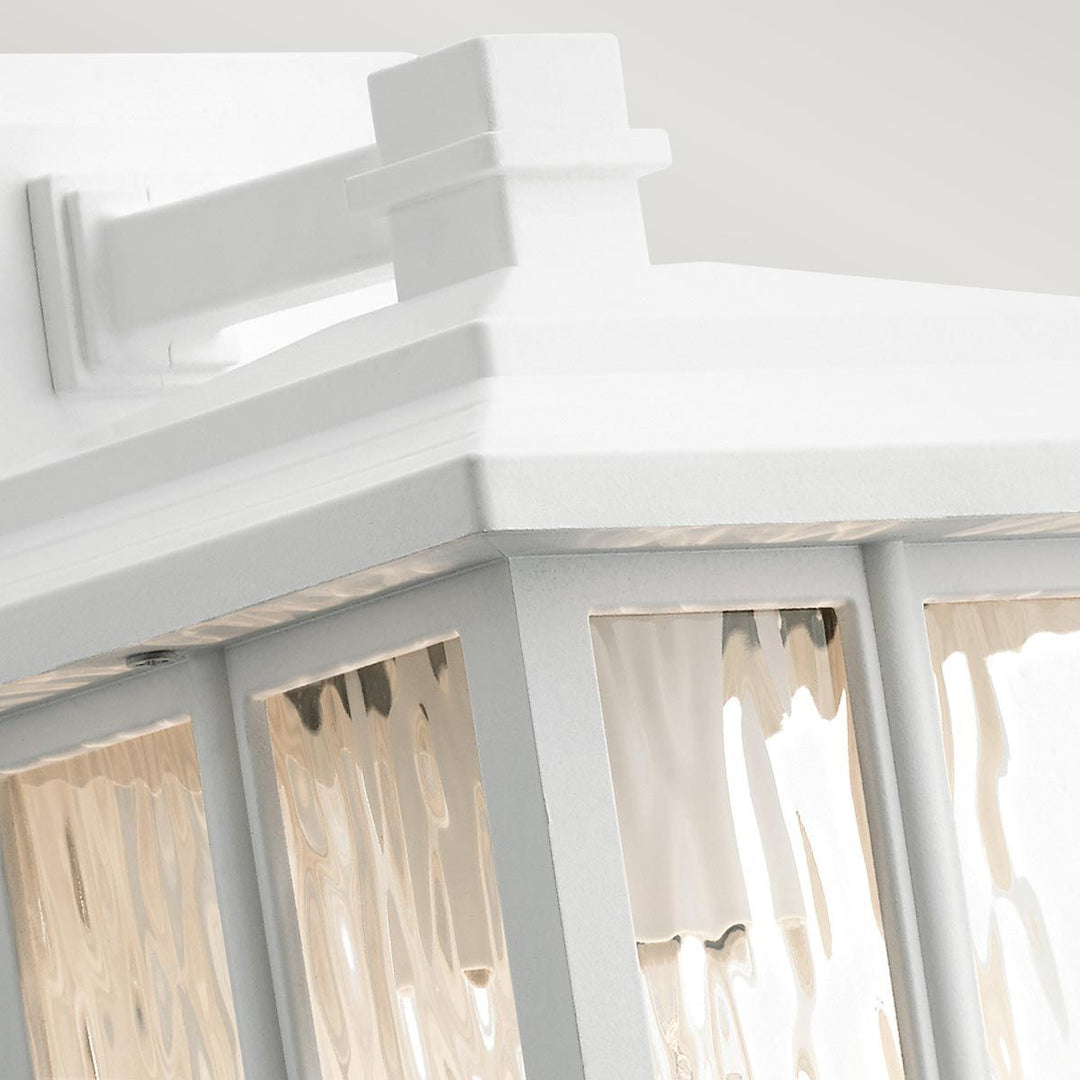 Norlys Beacon Square 1 Light Small Wall Lantern KL-BEACON-SQUARE-S-WHT White