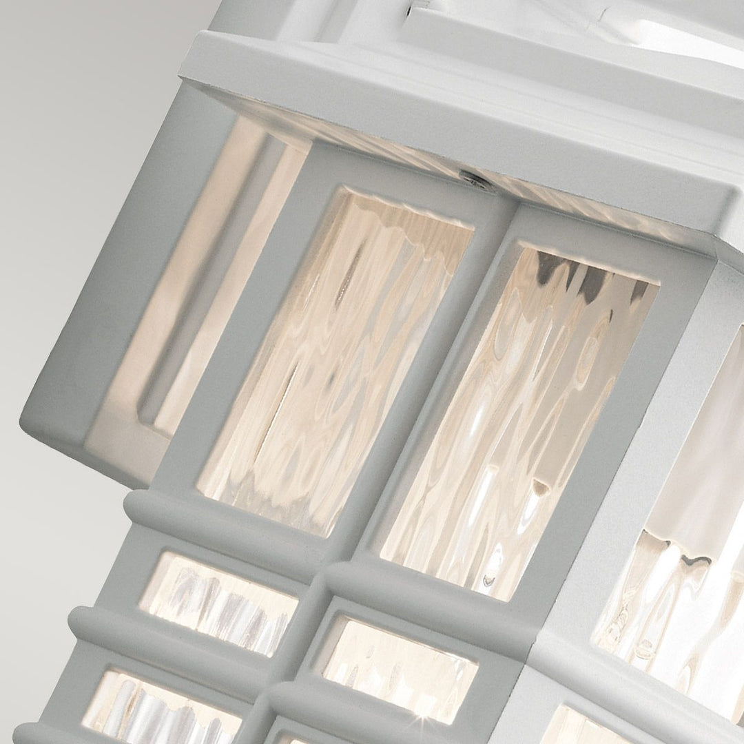 Norlys Beacon Square 1 Light Small Wall Lantern KL-BEACON-SQUARE-S-WHT White