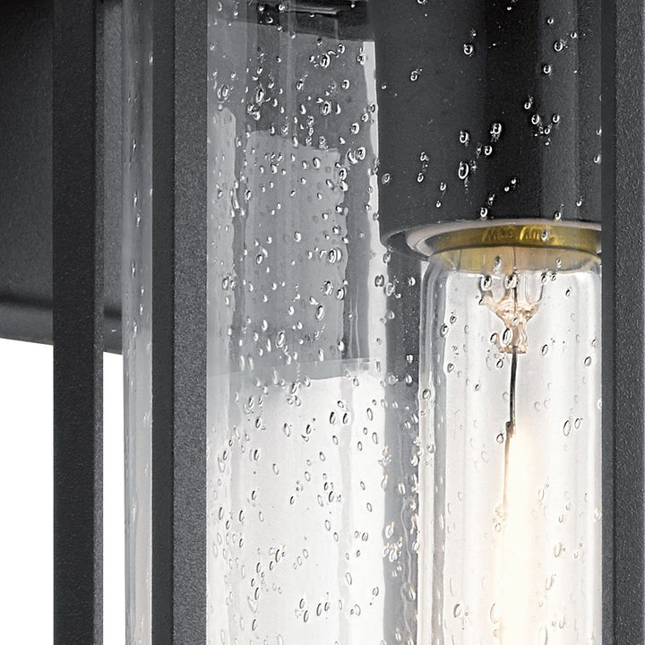 Norlys Camillo 1lt Medium Wall Lantern KL-CAMILLO-M-TBK Textured Black
