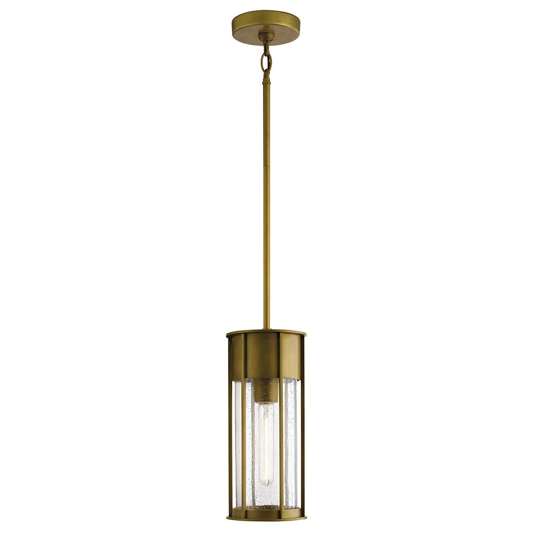 Norlys Camillo 1lt Outdoor Pendant KL-CAMILLO-P-PNBR Painted Natural Brass