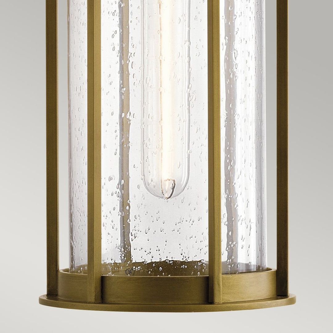 Norlys Camillo 1lt Outdoor Pendant KL-CAMILLO-P-PNBR Painted Natural Brass