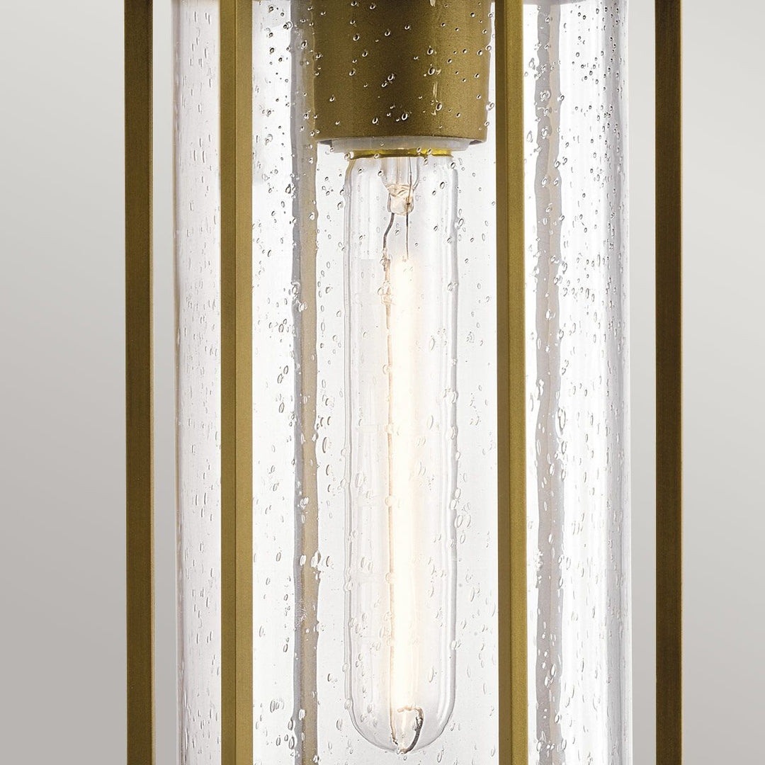 Norlys Camillo 1lt Outdoor Pendant KL-CAMILLO-P-PNBR Painted Natural Brass