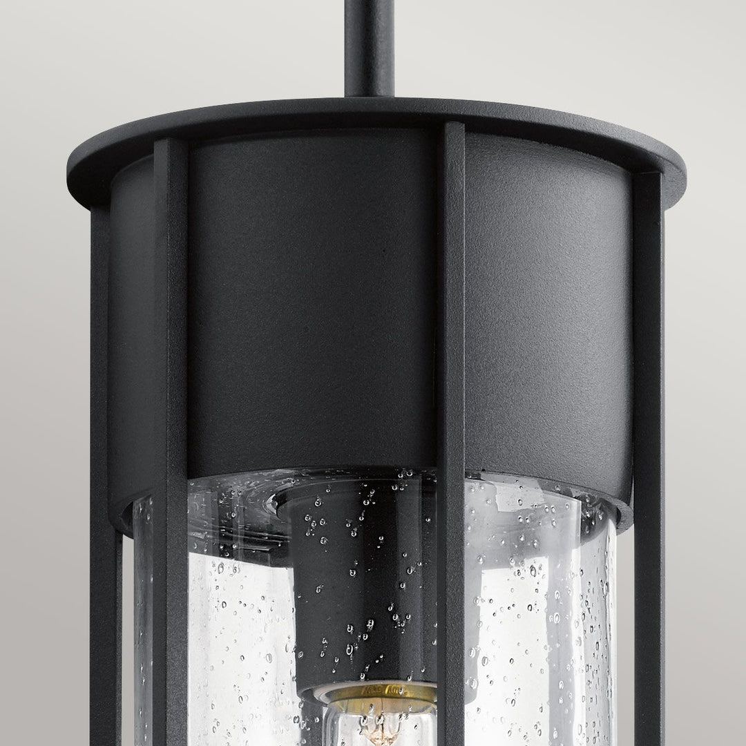 Norlys Camillo 1lt Outdoor Pendant KL-CAMILLO-P-TBK Textured Black