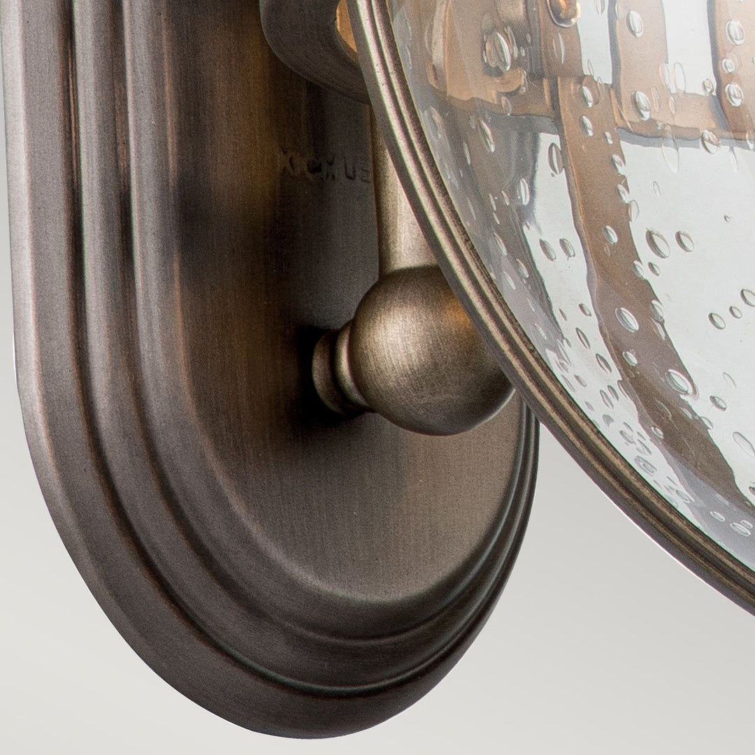 Norlys Halleron 3 Light Wall Lantern KL-HALLERON-2M-BU Burnished Bronze