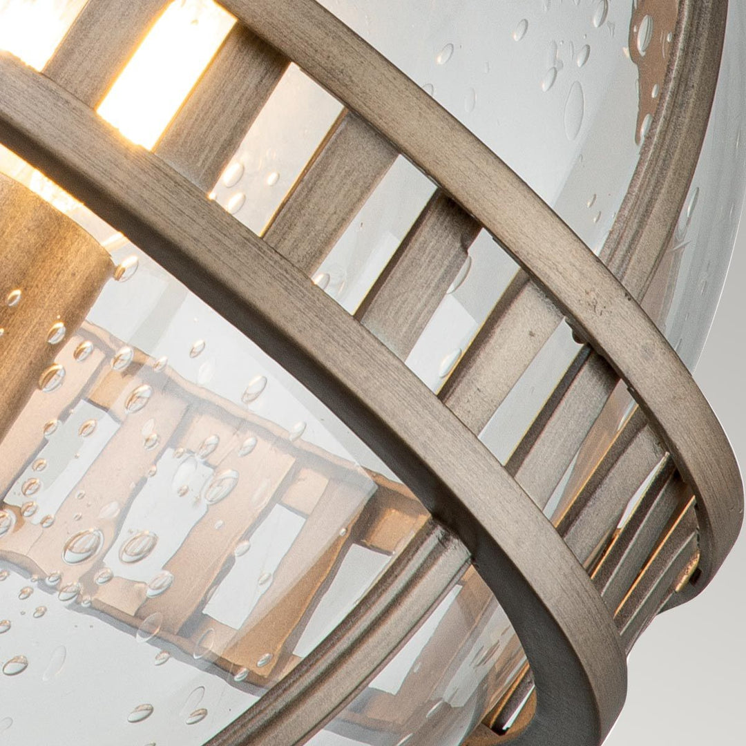 Norlys Halleron 3 Light Wall Lantern KL-HALLERON-2M-BU Burnished Bronze
