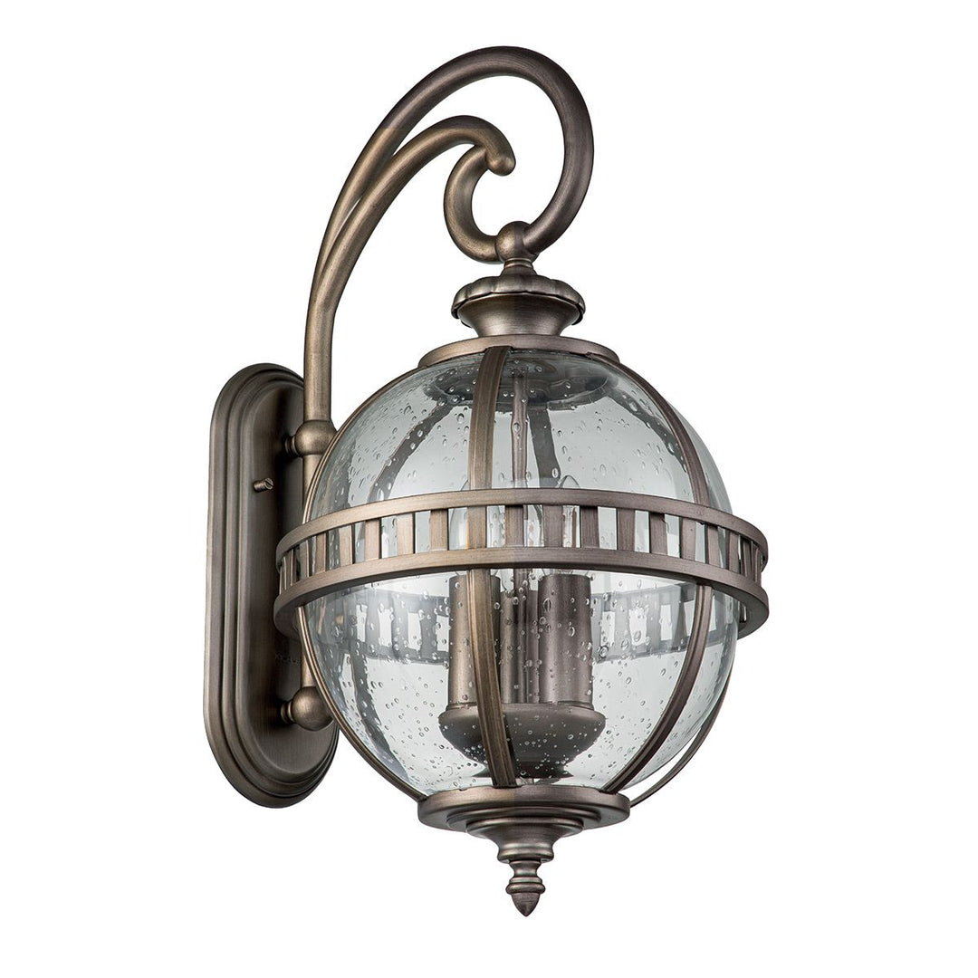 Norlys Halleron 3 Light Wall Lantern KL-HALLERON-2M-BU Burnished Bronze