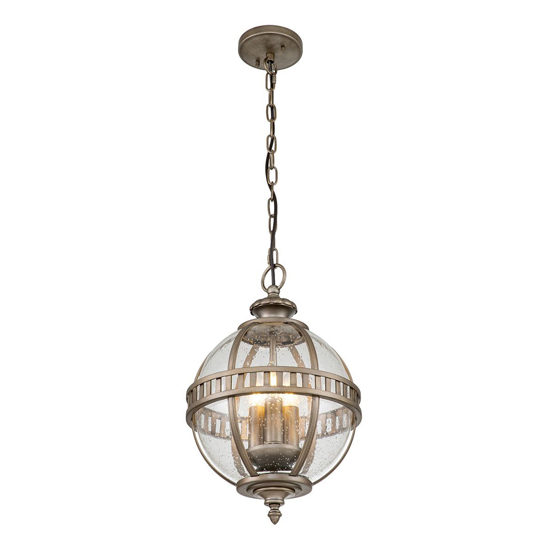 Norlys Halleron 3 Light Chain Lantern  KL-HALLERON-8M-BU Burnished Bronze