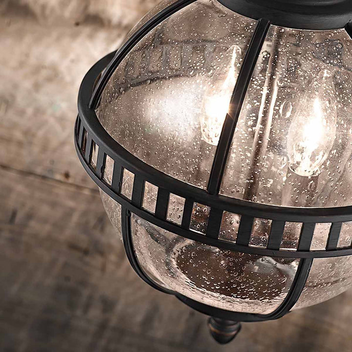 Norlys Halleron 3 Light Chain Lantern  KL-HALLERON-8M Londonderry