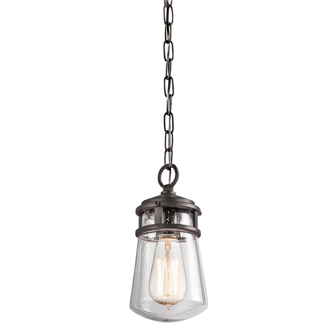 Norlys Lyndon 1 Light Small Chain Lantern KL-LYNDON8-S-AZ Architectural Bronze