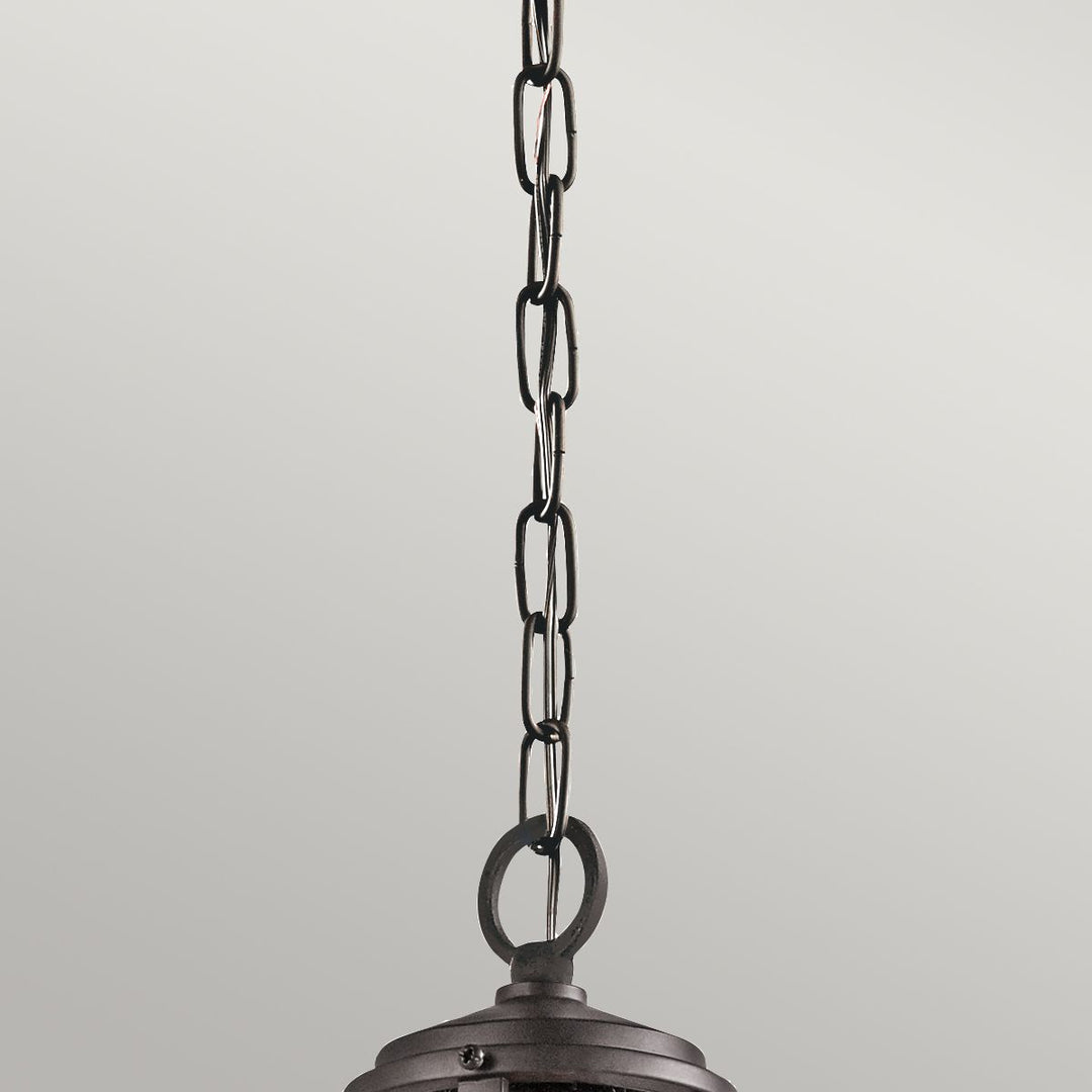 Norlys Lyndon 1 Light Small Chain Lantern KL-LYNDON8-S-AZ Architectural Bronze