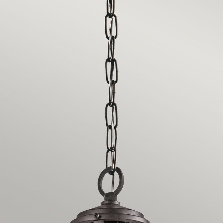 Norlys Lyndon 1 Light Small Chain Lantern KL-LYNDON8-S-AZ Architectural Bronze