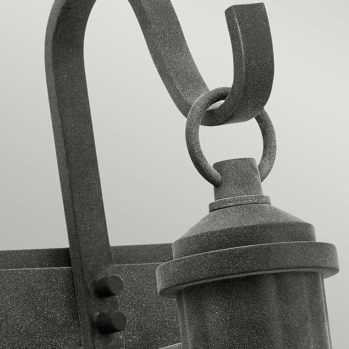 Norlys Riverwood Medium Wall Lantern KL-RIVERWOOD2-M Weathered Zinc