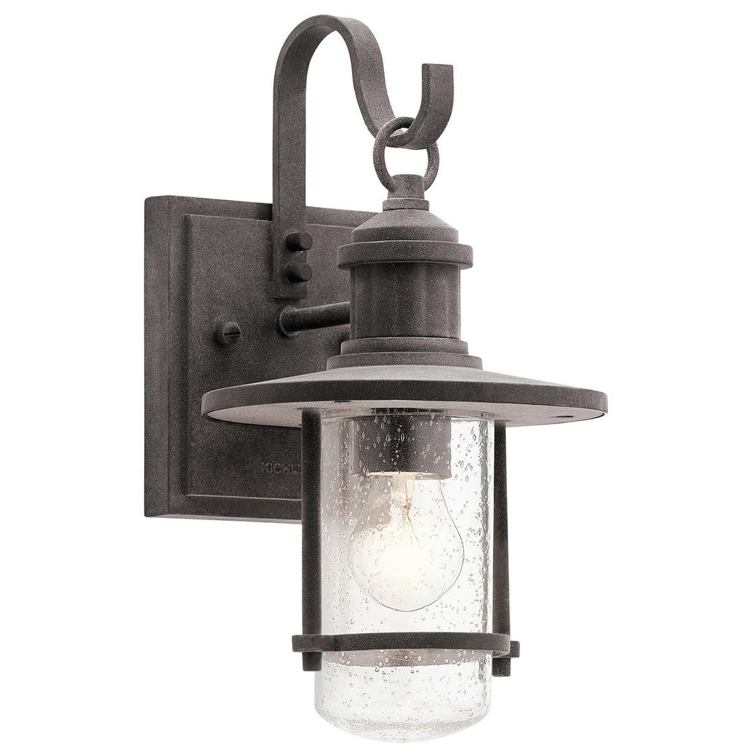 Norlys Riverwood Small Wall Lantern KL-RIVERWOOD2-S Weathered Zinc