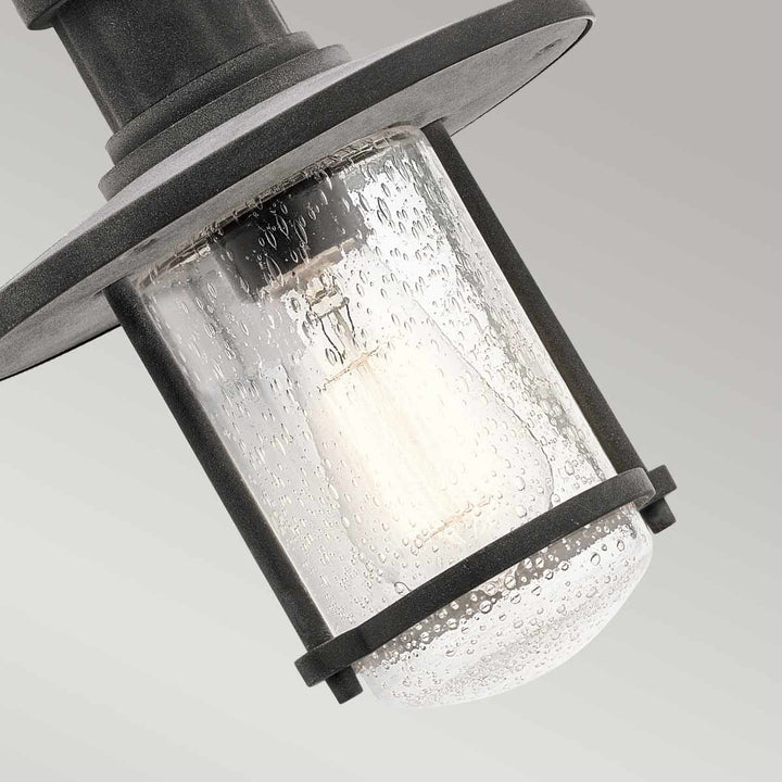 Norlys Riverwood 8" Chain Lantern KL-RIVERWOOD8-M Weathered Zinc