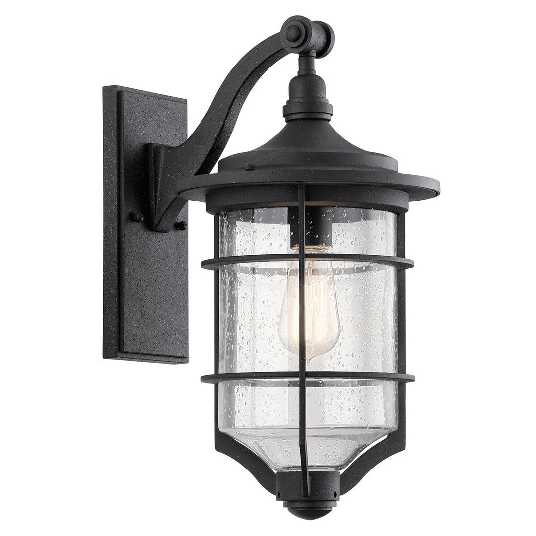 Norlys Royal Marine 1 Light Medium Wall Lantern KL-ROYAL-MARINE2-M Distressed Black
