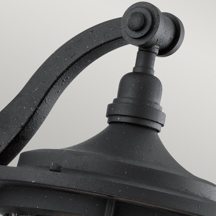 Norlys Royal Marine 1 Light Medium Wall Lantern KL-ROYAL-MARINE2-M Distressed Black