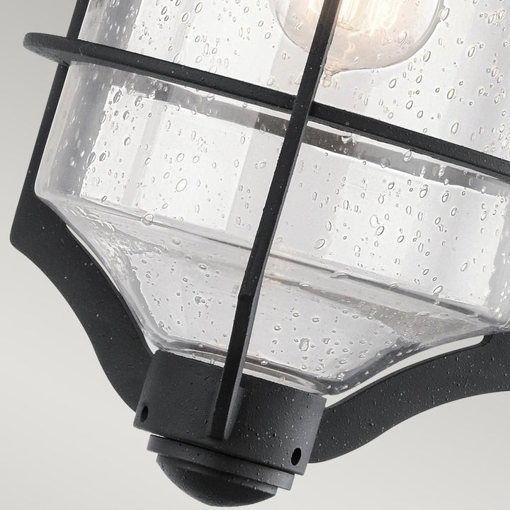 Norlys Royal Marine 1 Light Medium Wall Lantern KL-ROYAL-MARINE2-M Distressed Black