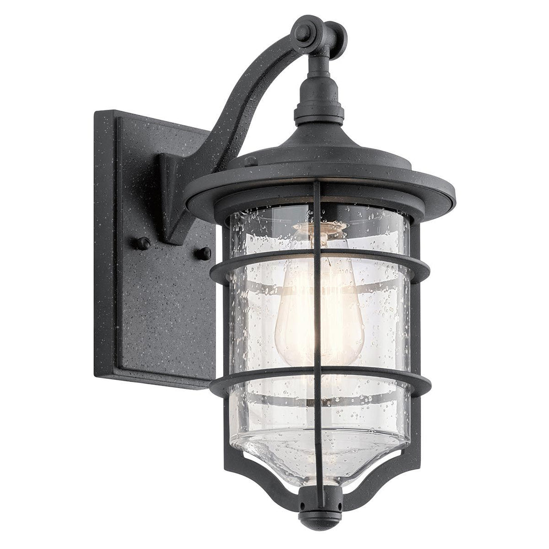 Norlys Royal Marine 1 Light Small Wall Lantern KL-ROYAL-MARINE2-S Distressed Black
