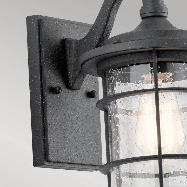 Norlys Royal Marine 1 Light Small Wall Lantern KL-ROYAL-MARINE2-S Distressed Black