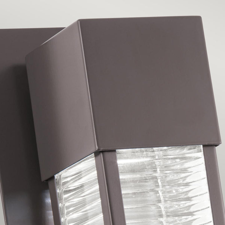 Norlys Sorel 1 Light Outdoor Wall Lantern KL-SOREL2-M-LED Architectural Bronze 