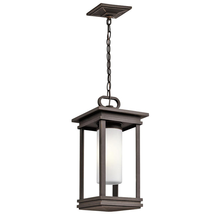 Norlys South Hope 1 Light Small Chain Lantern KL-SOUTH-HOPE8-S Rubbed Bronze