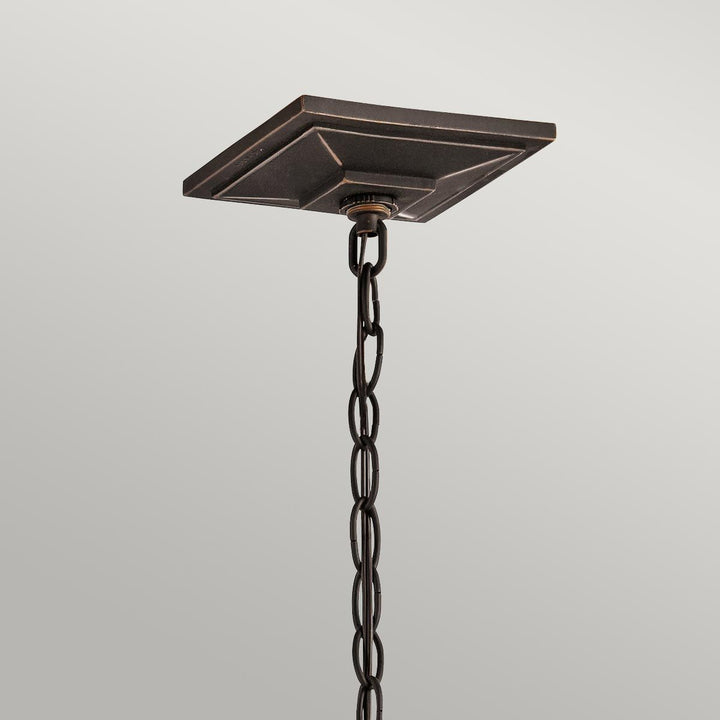 Norlys South Hope 1 Light Small Chain Lantern KL-SOUTH-HOPE8-S Rubbed Bronze