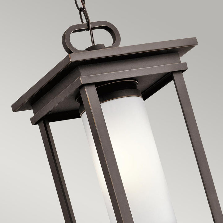 Norlys South Hope 1 Light Small Chain Lantern KL-SOUTH-HOPE8-S Rubbed Bronze