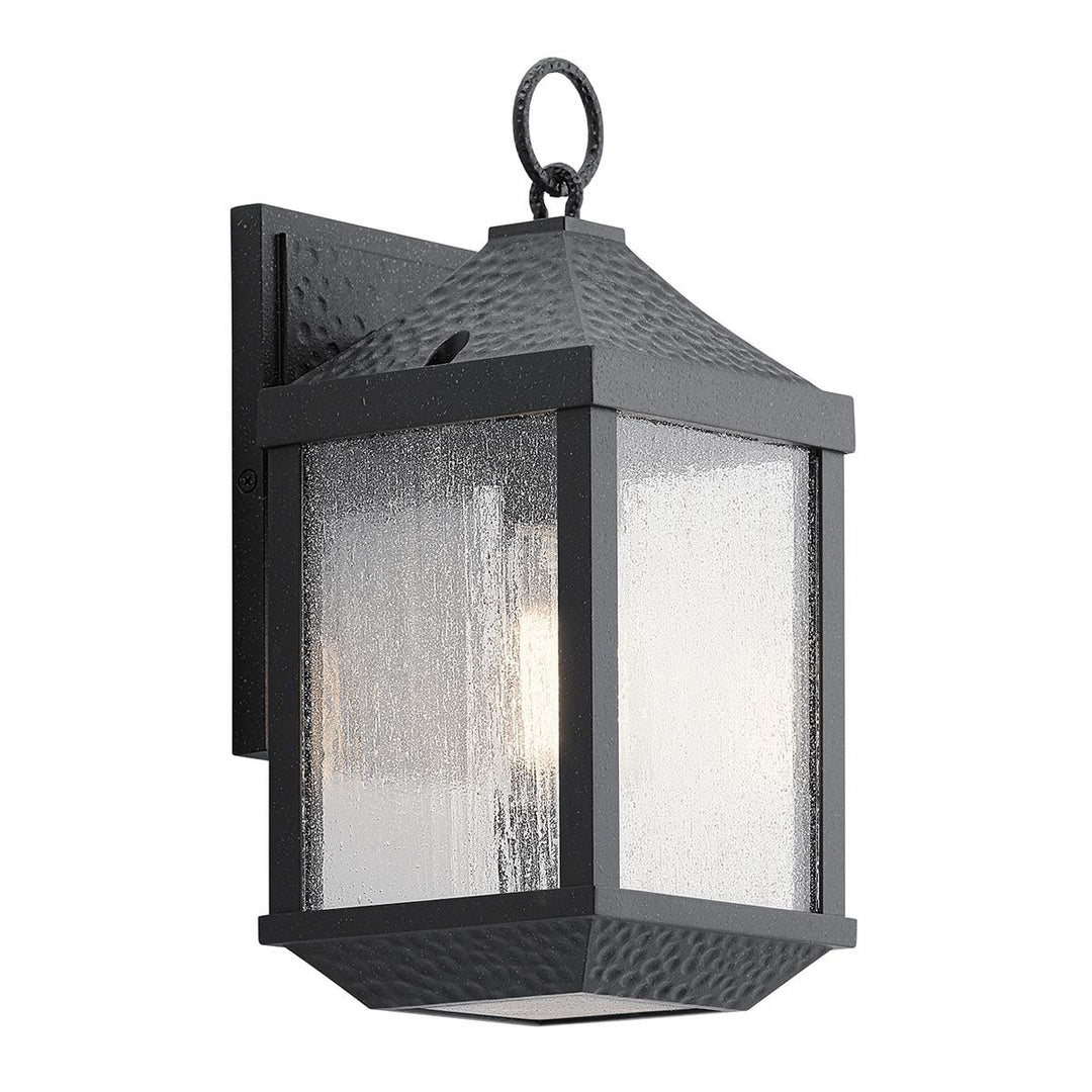 Norlys Springfield 1 Light Small Wall Lantern KL-SPRINGFIELD-S Distressed Black