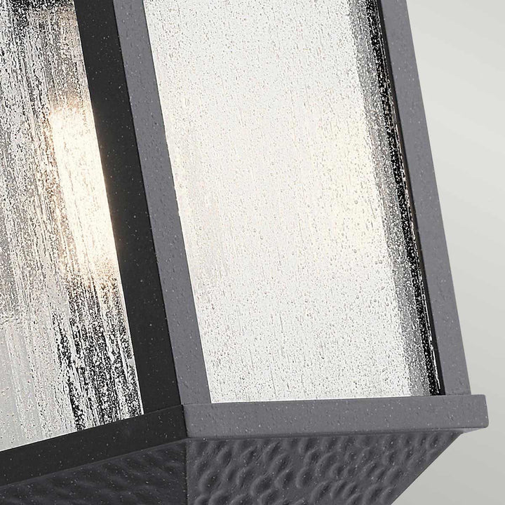 Norlys Springfield 1 Light Small Wall Lantern KL-SPRINGFIELD-S Distressed Black
