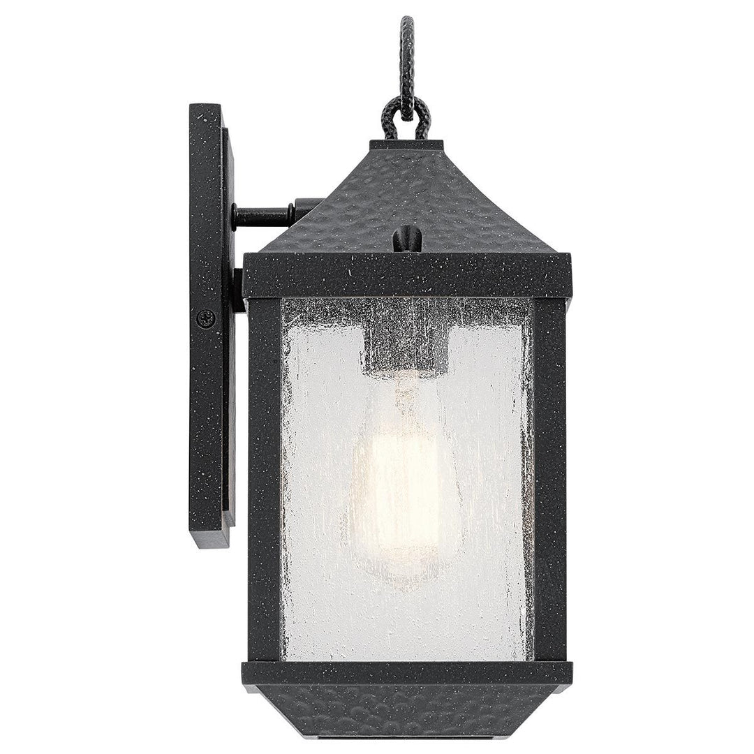 Norlys Springfield 1 Light Small Wall Lantern KL-SPRINGFIELD-S Distressed Black