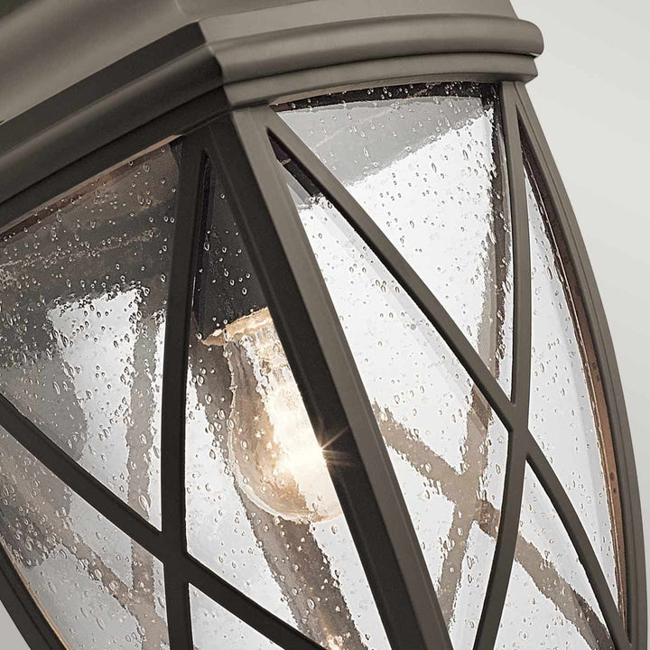 Norlys Tangier 1 Light Large Wall Lantern KL-TANGIER2-L Olde Bronze