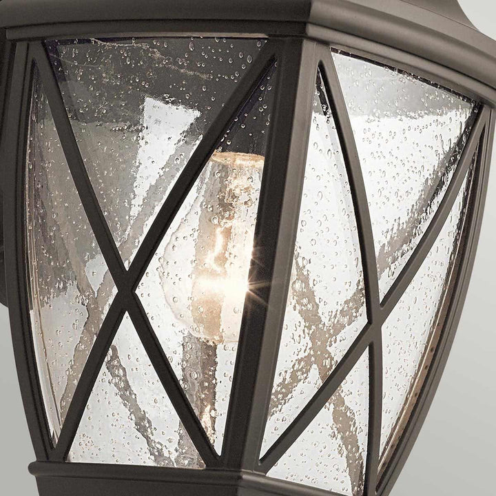 Norlys Tangier 1 Light Medium Wall Lantern KL-TANGIER2-M Olde Bronze