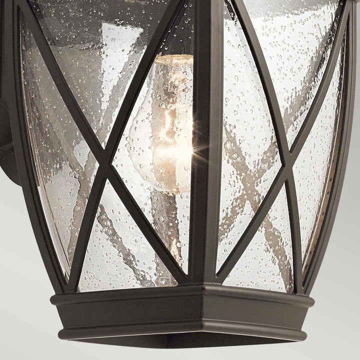 Norlys Tangier 1 Light Medium Wall Lantern KL-TANGIER2-M Olde Bronze