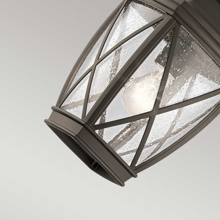 Norlys Tangier 1 Light Medium 7.5" Chain Lantern KL-TANGIER8-M Olde Bronze