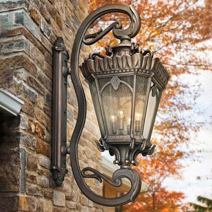 Norlys Tournai 4 Light Grand Extra Large Wall Lantern KL-TOURNAI1G-XL Londonderry