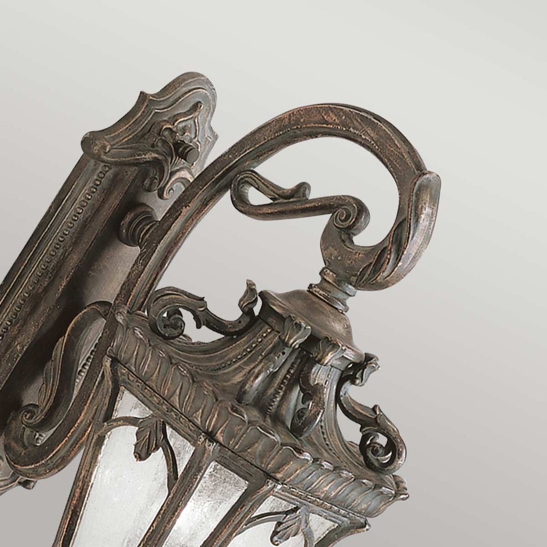 Norlys Tournai 2 Light Large Wall Lantern KL-TOURNAI2-L Londonderry