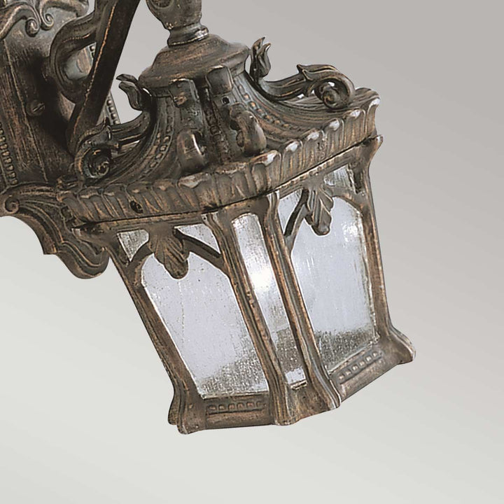 Norlys Tournai 1 Light Small Wall Lantern KL-TOURNAI2-S Londonderry