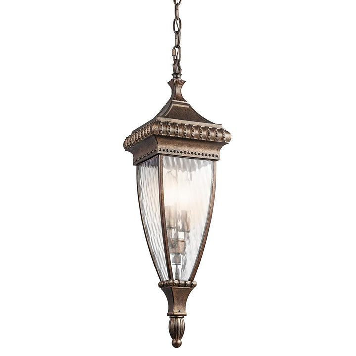 Norlys Venetian Rain 2 Light Chain Lantern KL-VENETIAN8-M Brushed Bronze