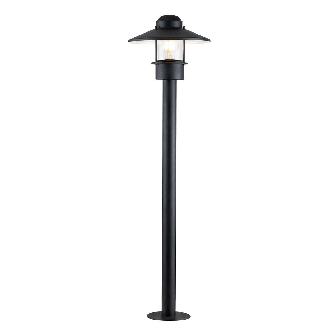 Norlys Klampenborg 1 Light Bollard KLAMPENBORG-BOL-BK Black