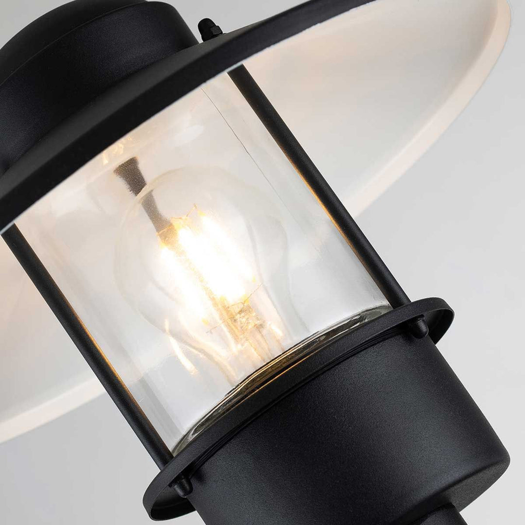 Norlys Klampenborg 1 Light Bollard KLAMPENBORG-BOL-BK Black