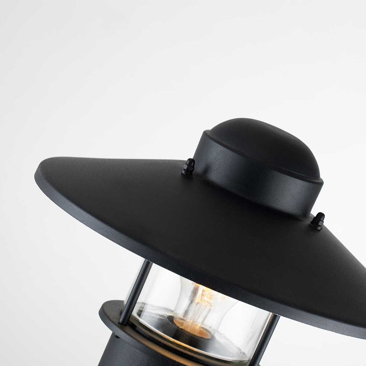 Norlys Klampenborg 1 Light Bollard KLAMPENBORG-BOL-BK Black